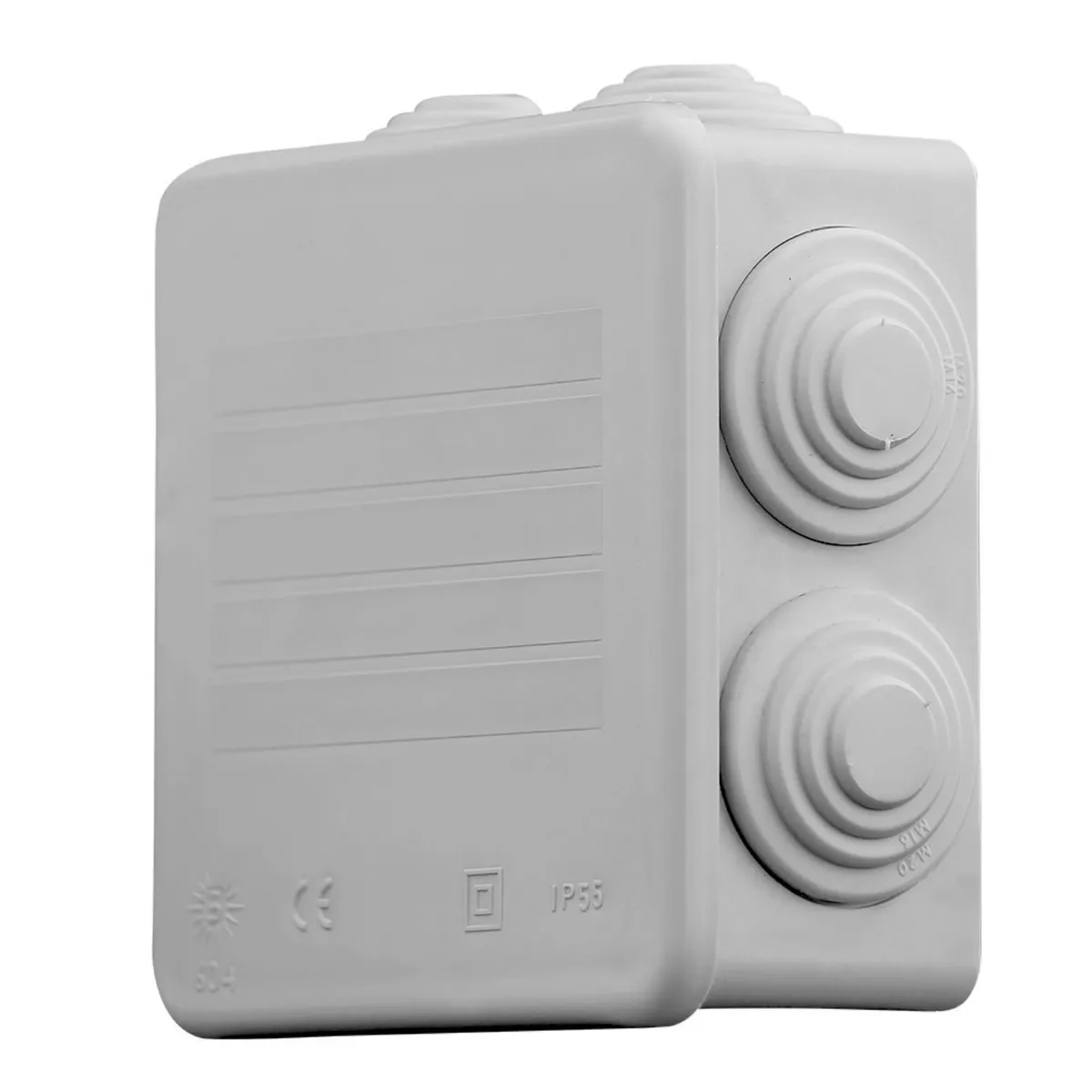 SOLERA - Caja de paso 80x80x35mm con Conos Solera PVC