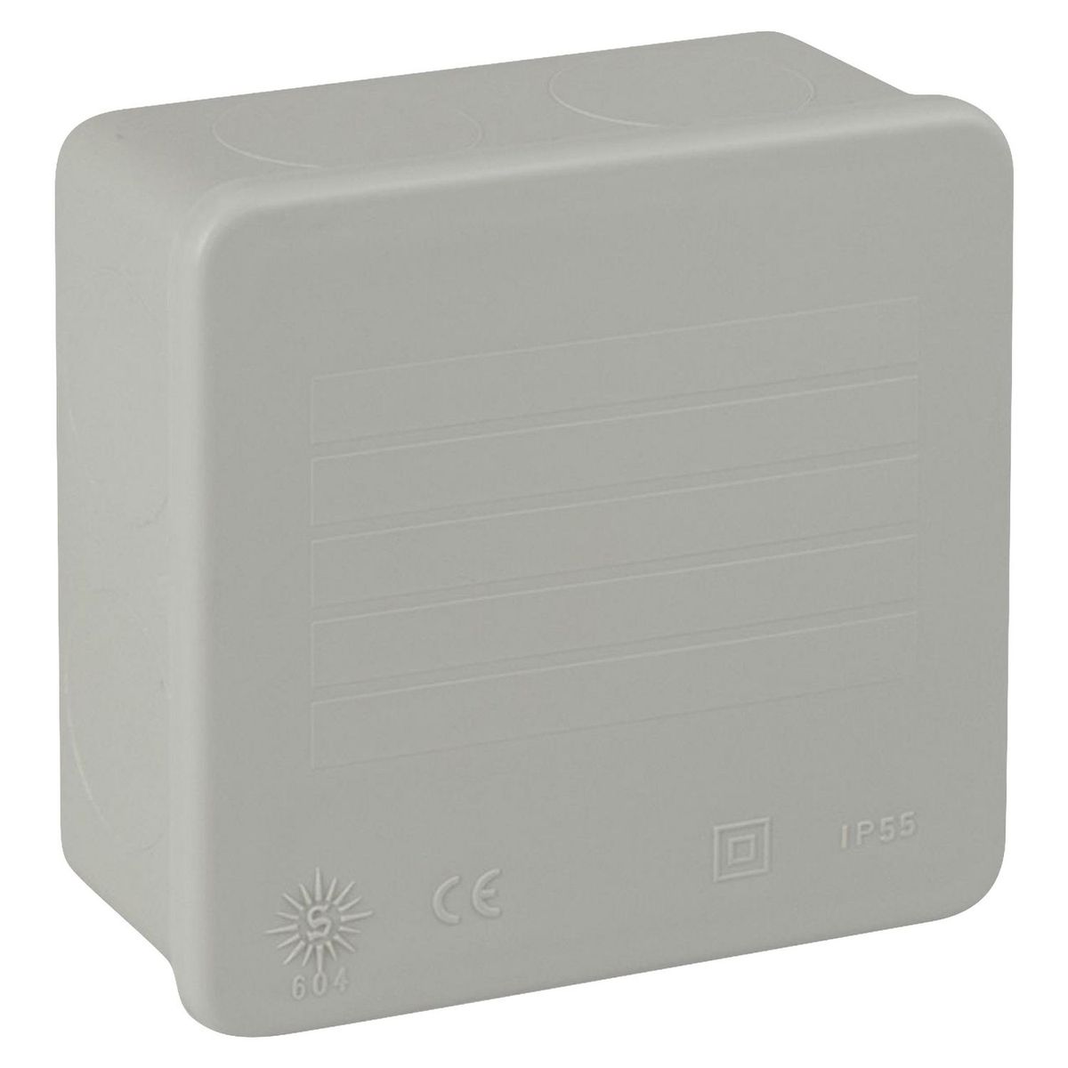 SOLERA - Caja de paso 100x100x45mm Solera PVC