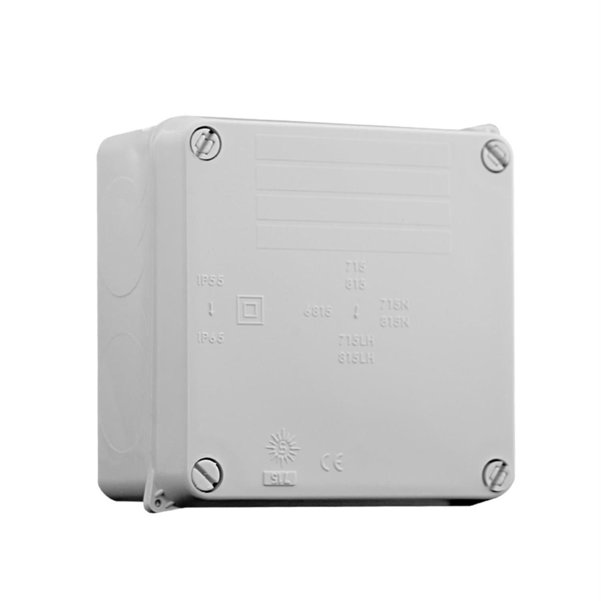 SOLERA - Caja de paso 100x100x45mm Solera PVC