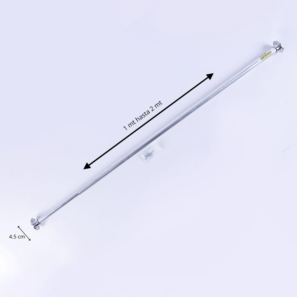 GENERICO - Barra para Cortina Fija 100-200cm