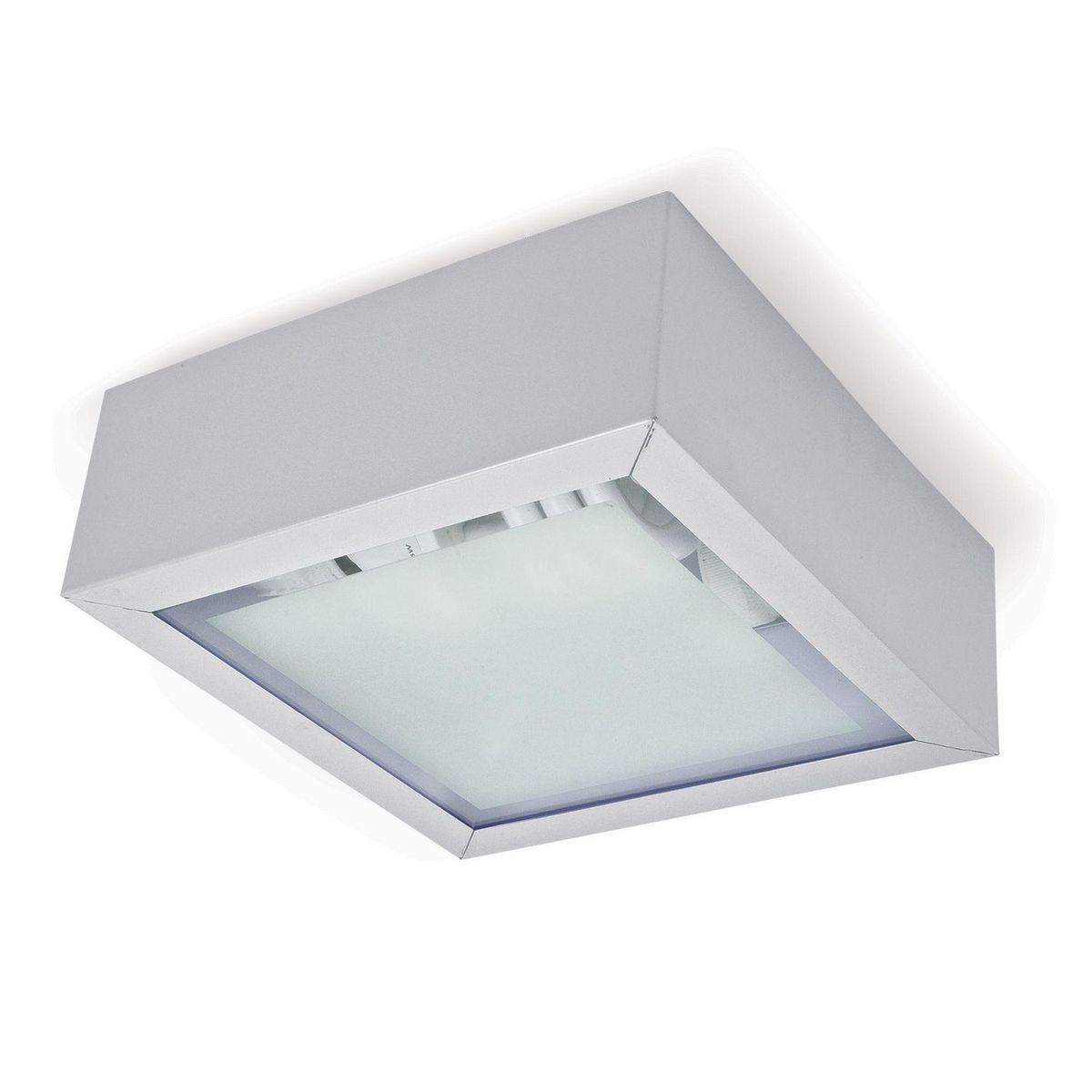 CIAMETSA - Braquete De Pared Exterior Greco Aluminio Luces E27