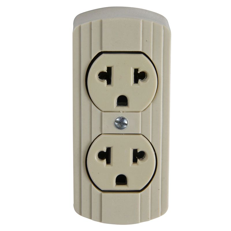 MENNEKES - Tomacorriente Mennekes doble Universal + T 15A 250V Blanco