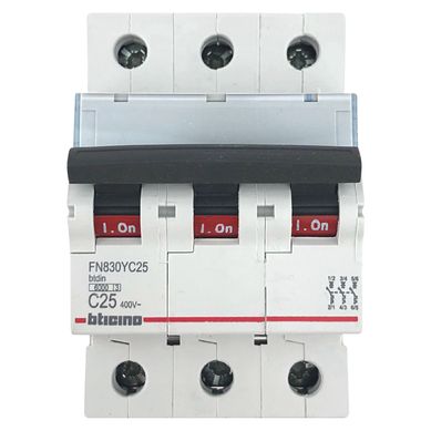 Interruptor Termomagntico 3x25A Bticino