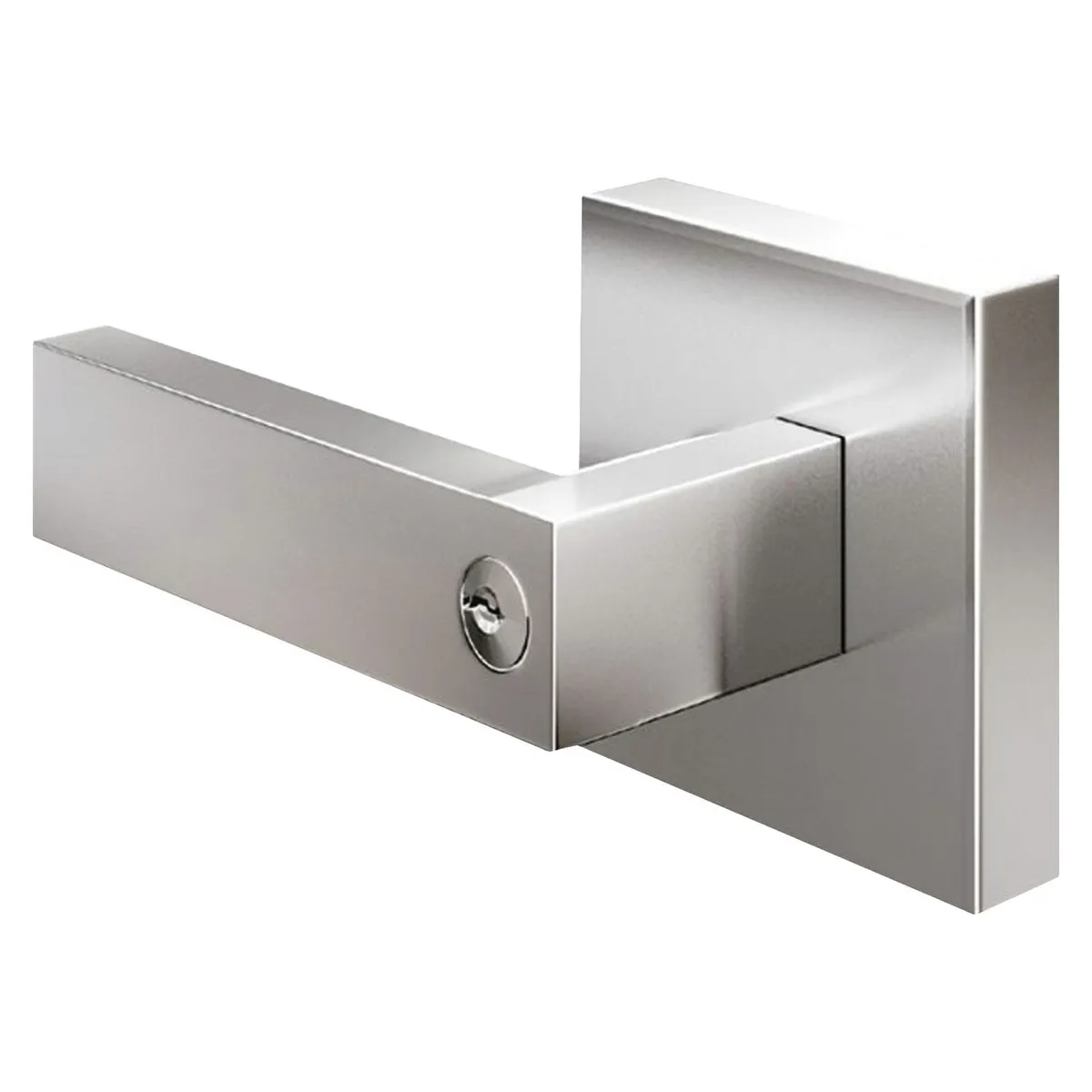 FORTE - Cerradura de Manija Dormitorio Cuadrada Acero Inoxidable