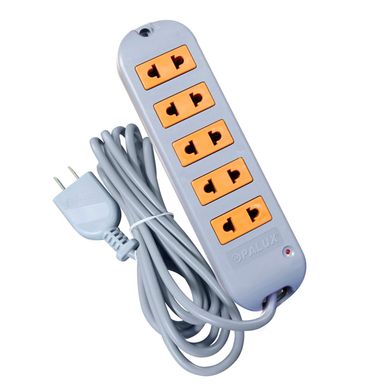 Extension vulcanizada 5 tomas universal 8m