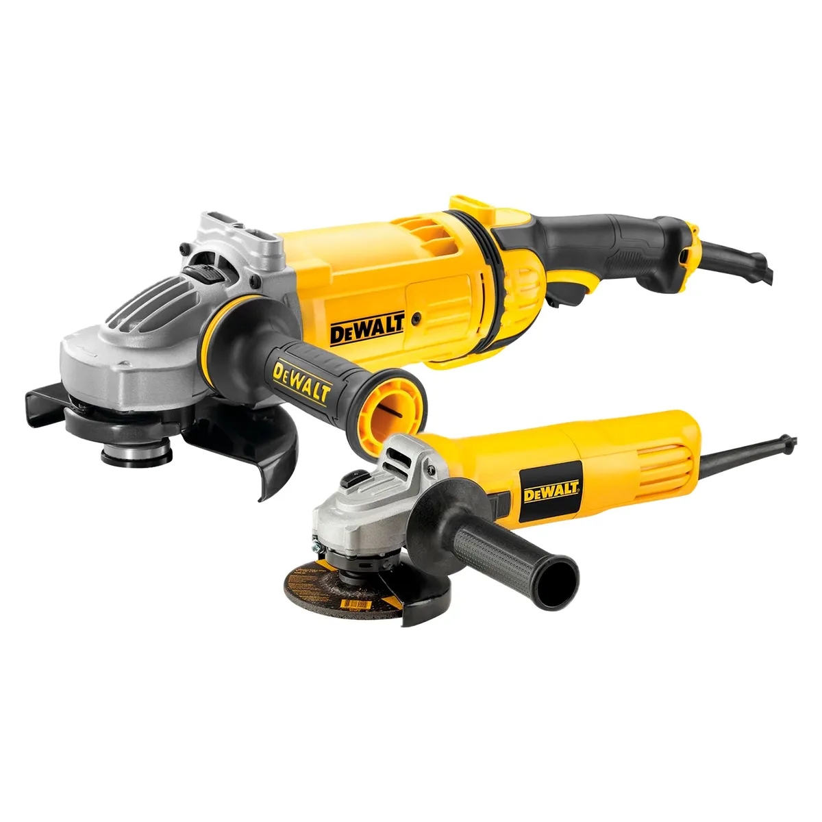 DEWALT - Kit Amoladoras Electricas Dewalt: 7" 2400W DWE4557 + 4-1/2" 750W DWE4010