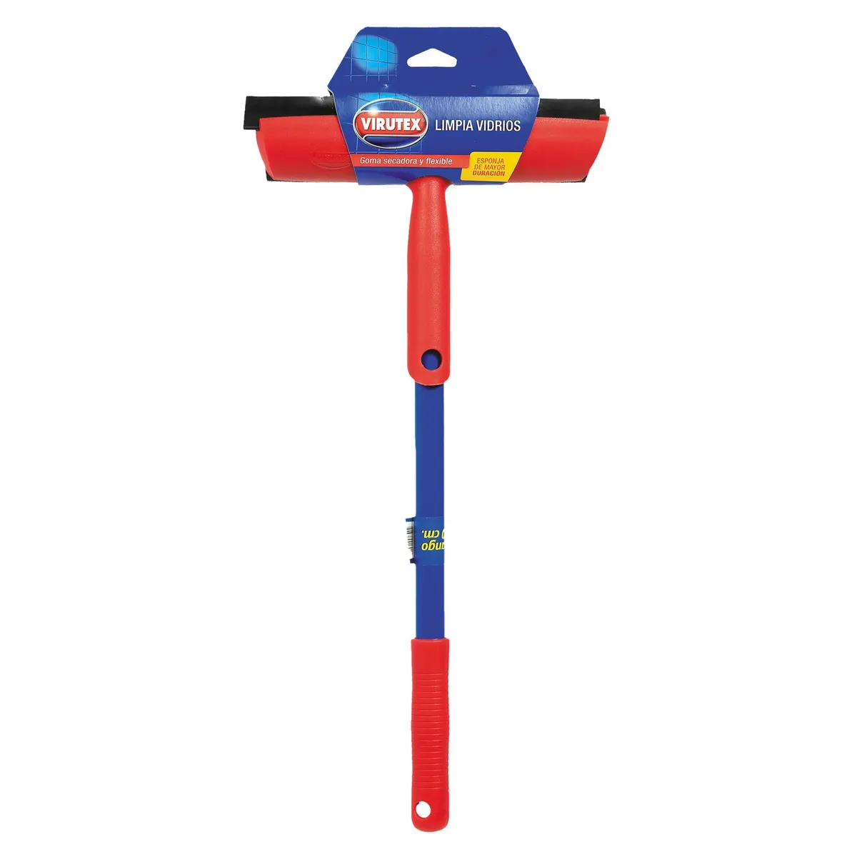 VIRUTEX - Limpiador De Vidrios Con Mango 40cm