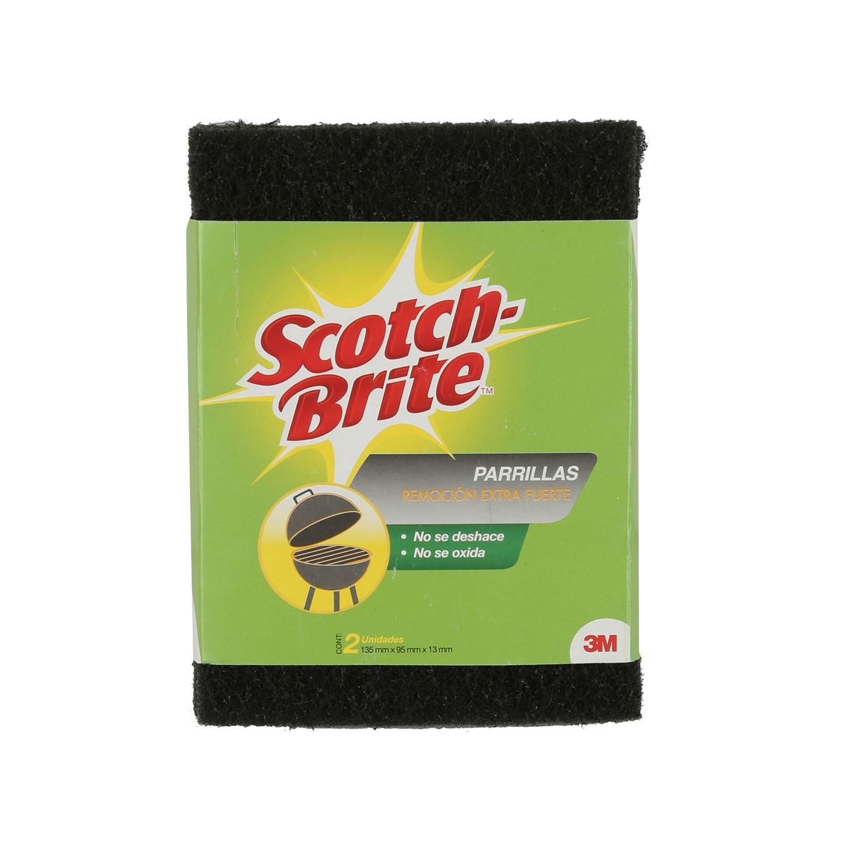 SCOTCH BRITE - Esponja Scotch Brite Verde Pack X2