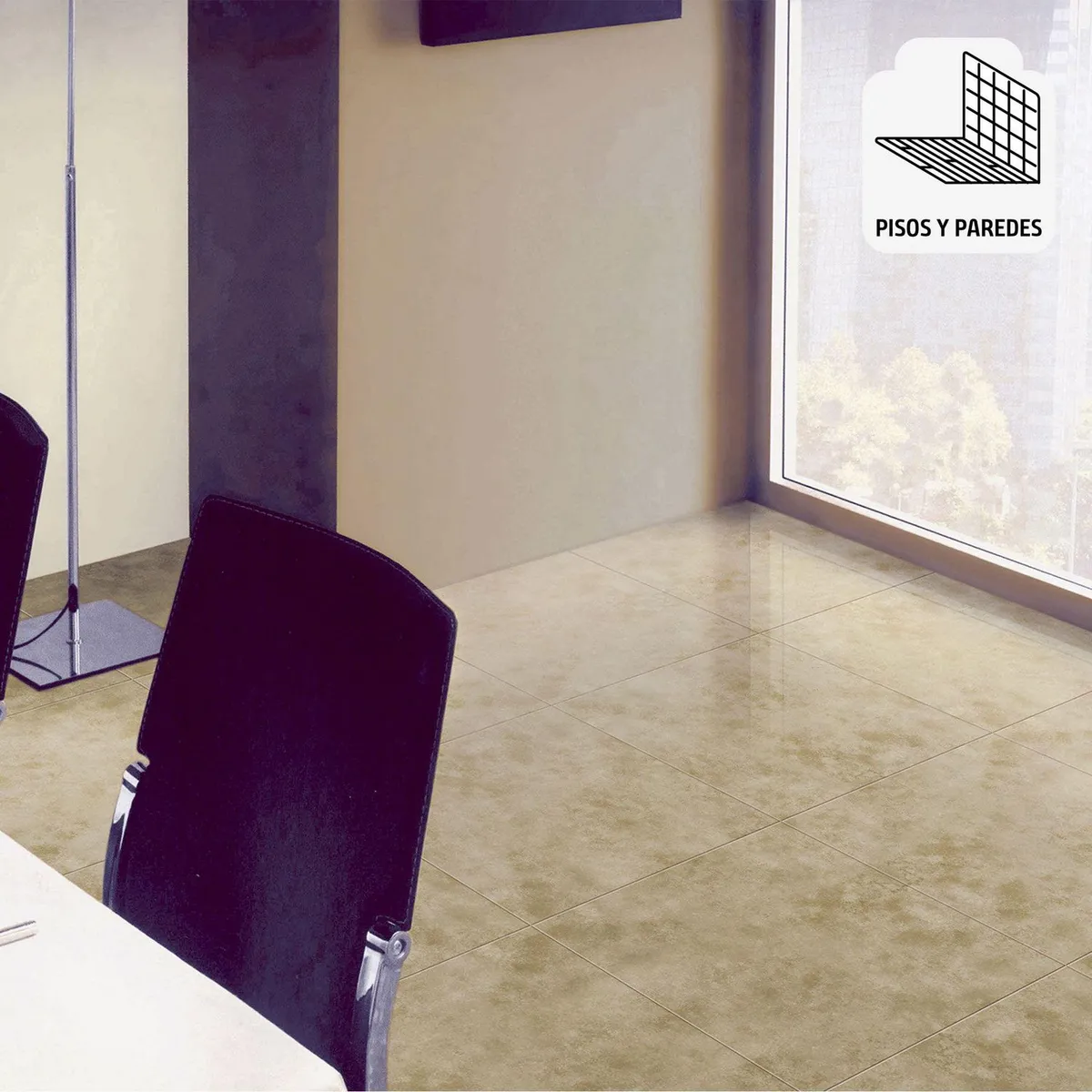 SAN LORENZO - Cerámica Beige Marmolado 46x46cm 2.08m2 Cali beige