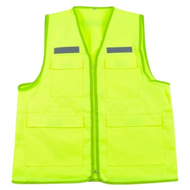Chaleco Reflectivo Bsico Drill Verde Talla L