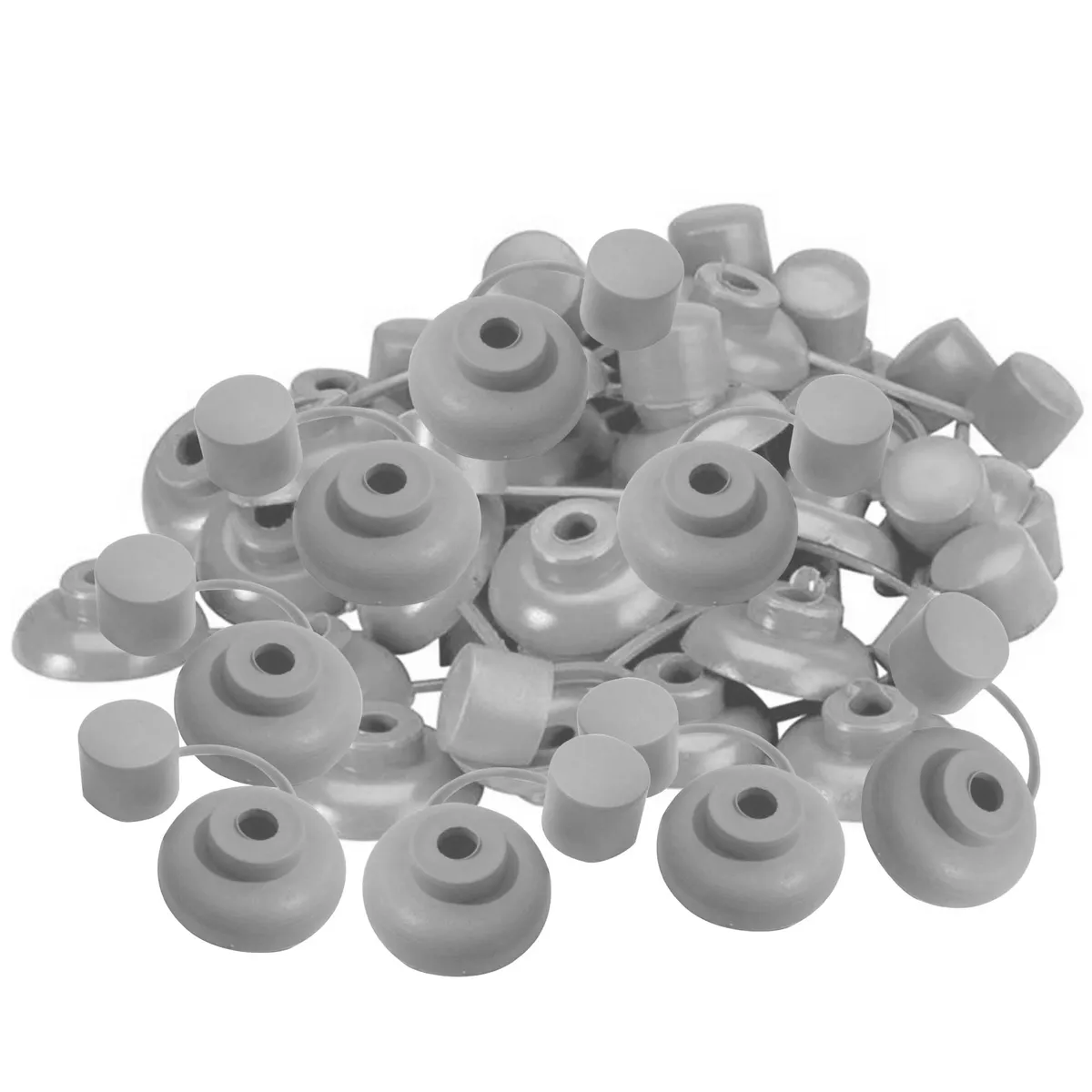 FIXSER - Capuchón Techo Gris X 50un