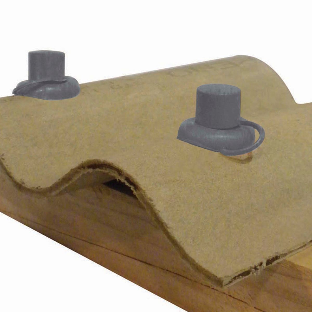 FIXSER - Capuchón Techo Gris X 50un