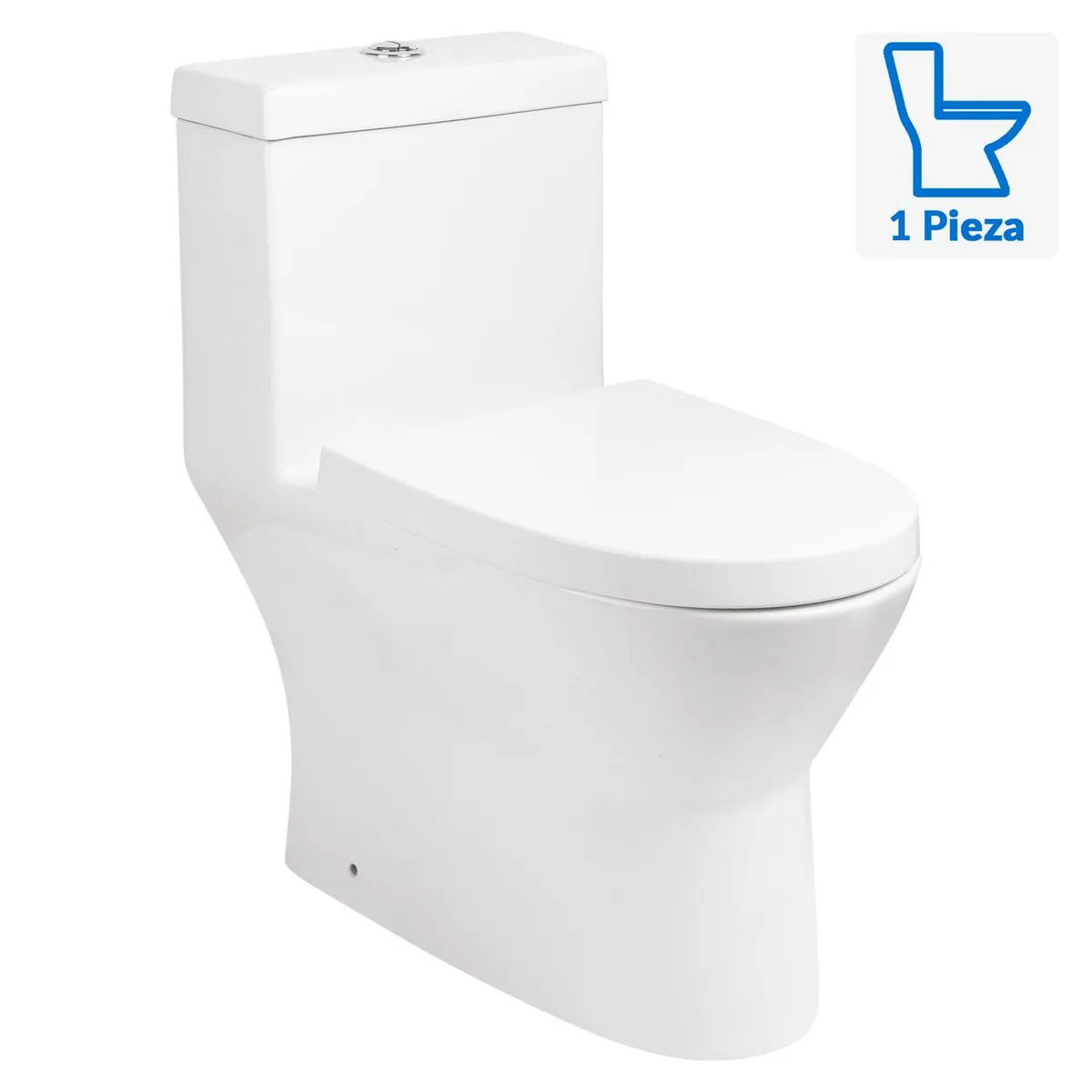 TREBOL - WC Inodoro Trebol One Piece Vermont Blanco
