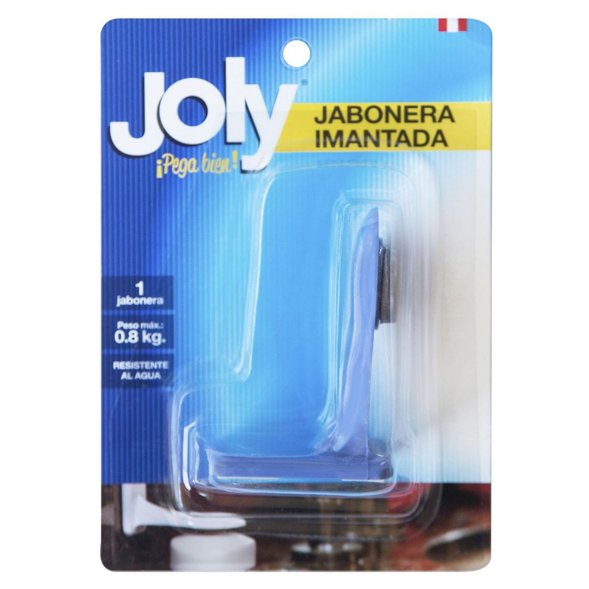 JOLY - Jabonera Imantada Azul Pastel
