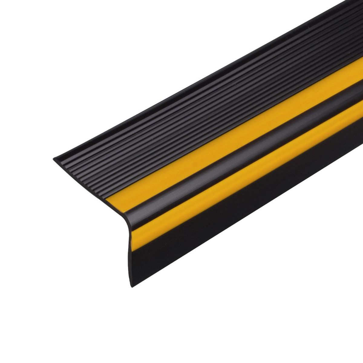 NEFUSAC - Rodopaso Adhesivo 45mm 1m Negro/Amarillo