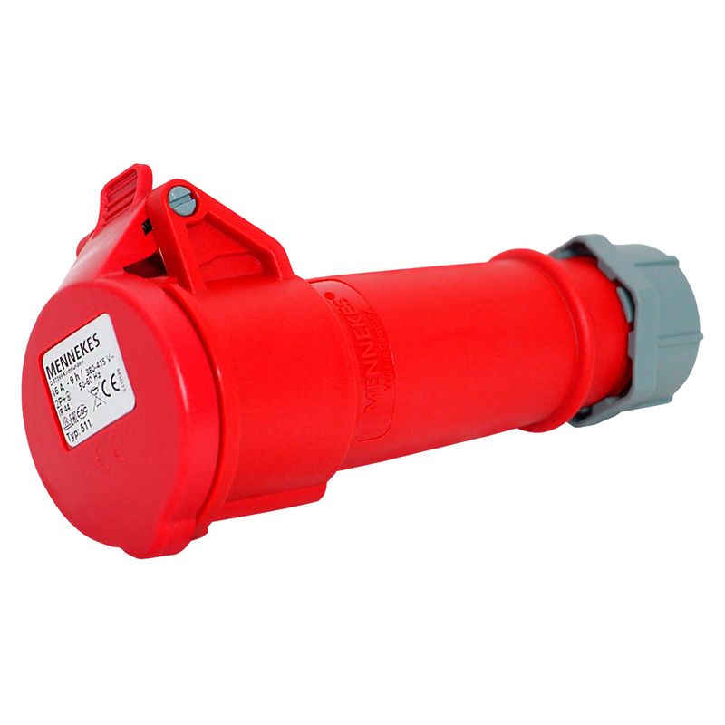 MENNEKES - Toma Aérea 16A 2P T415V Rojo