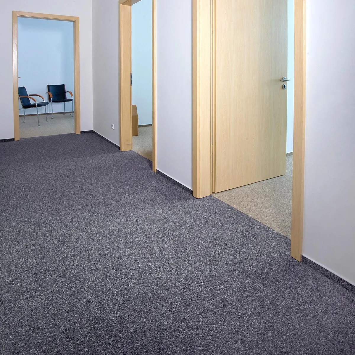 NOVOFLOR - Alfombra de Pared a Pared London Gris 2m por M2