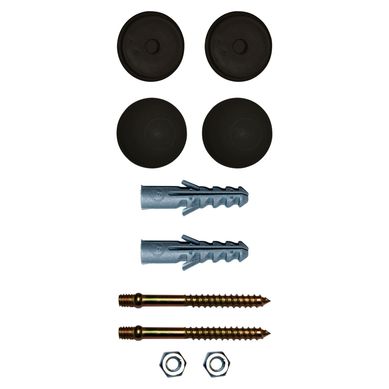 Perno de Anclaje para Inodoro 1/4''x2 1/2'' Negro