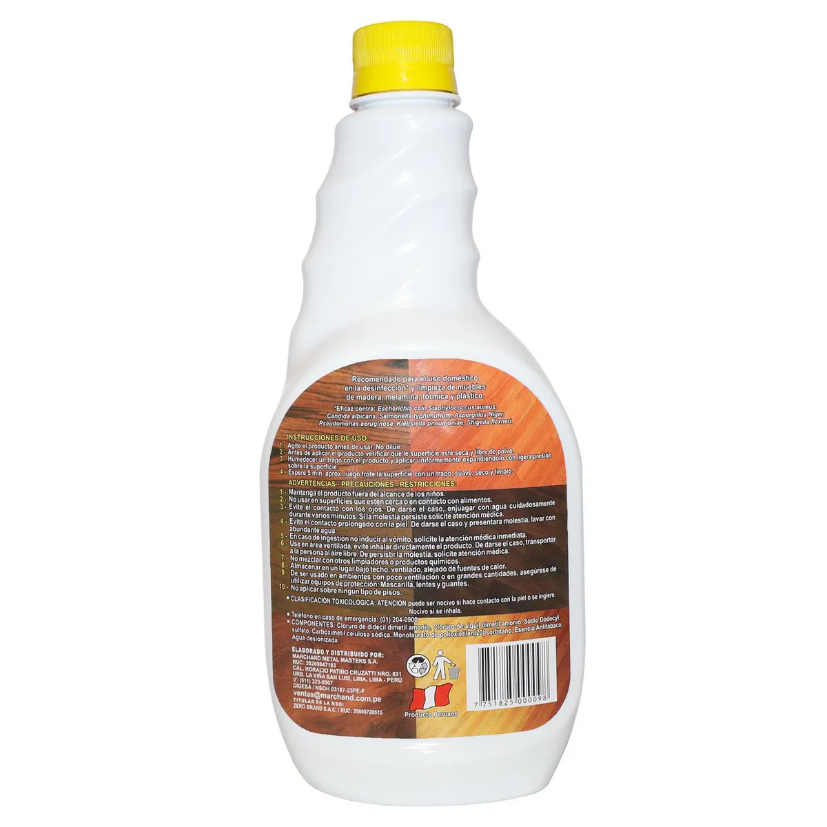 MASTER - Limpiador de Muebles 600 ml.