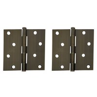 Bisagra de Bronce 4x4" x 2 und
