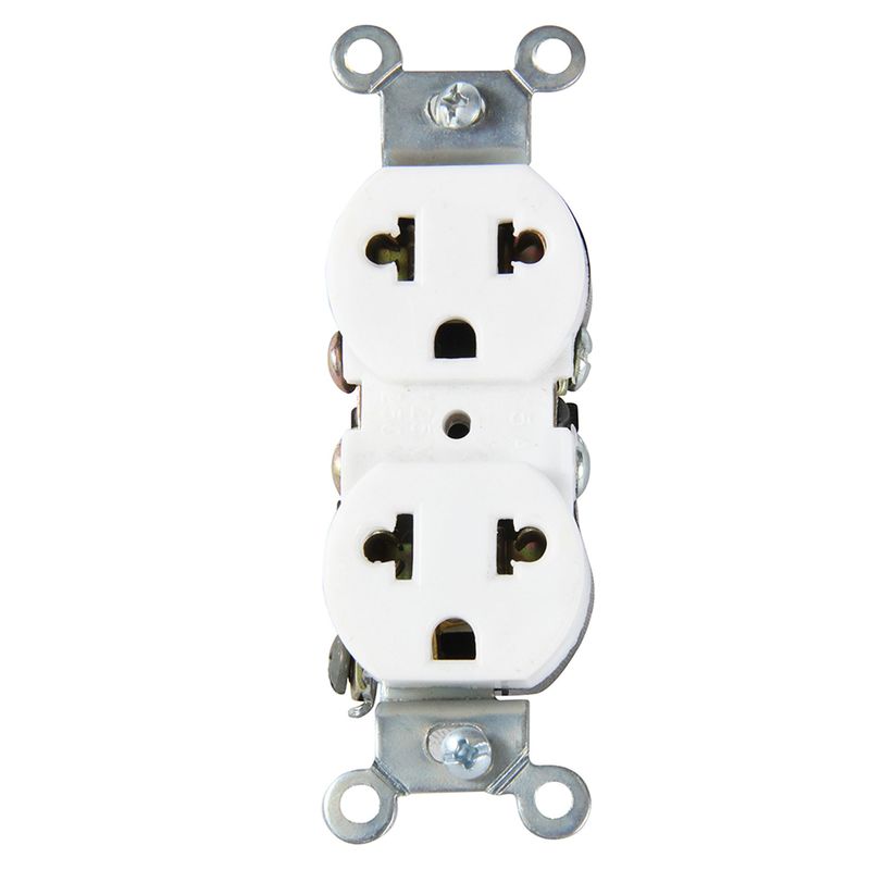 MENNEKES - Tomacorriente Mennekes doble Universal Blanco