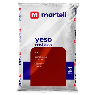 Yeso Cermico Martell bolsa 20kg