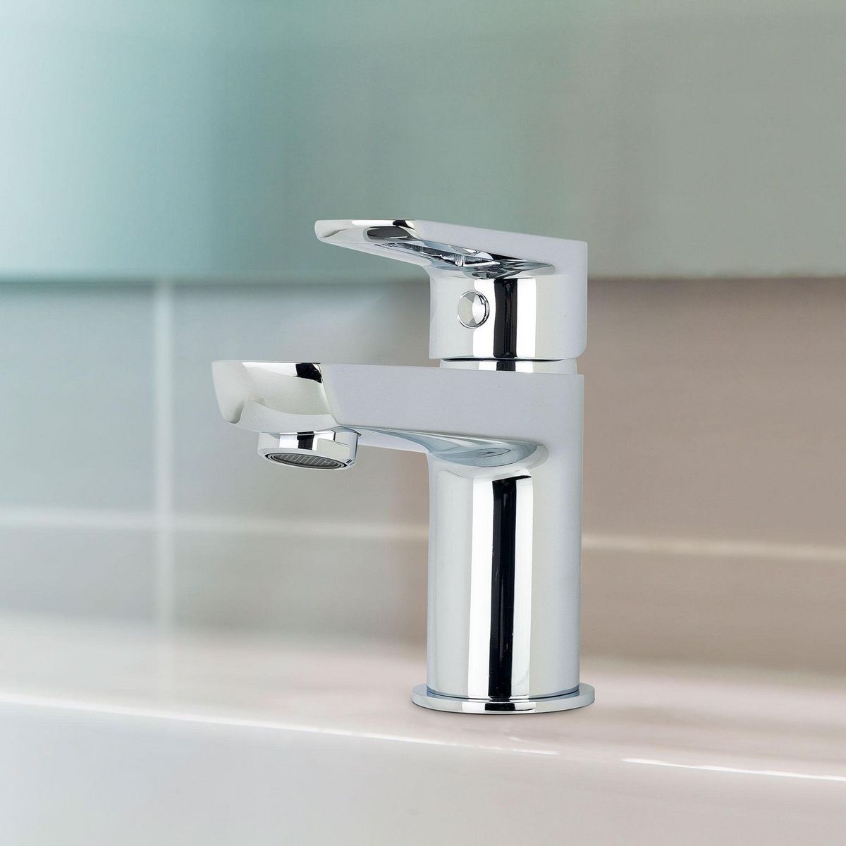 TREBOL - Llave de Lavatorio Monomando Pico Bajo Tempra