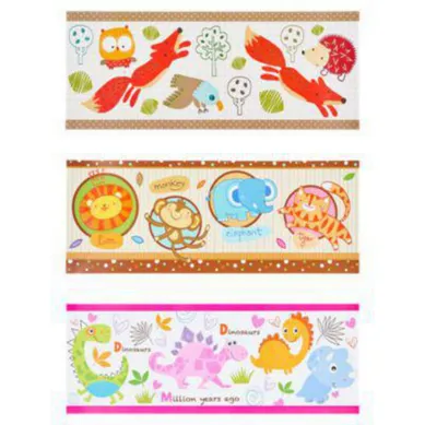 Cenefa Autoadhesiva x3 Piezas 15x41cm Dise�o Surtido