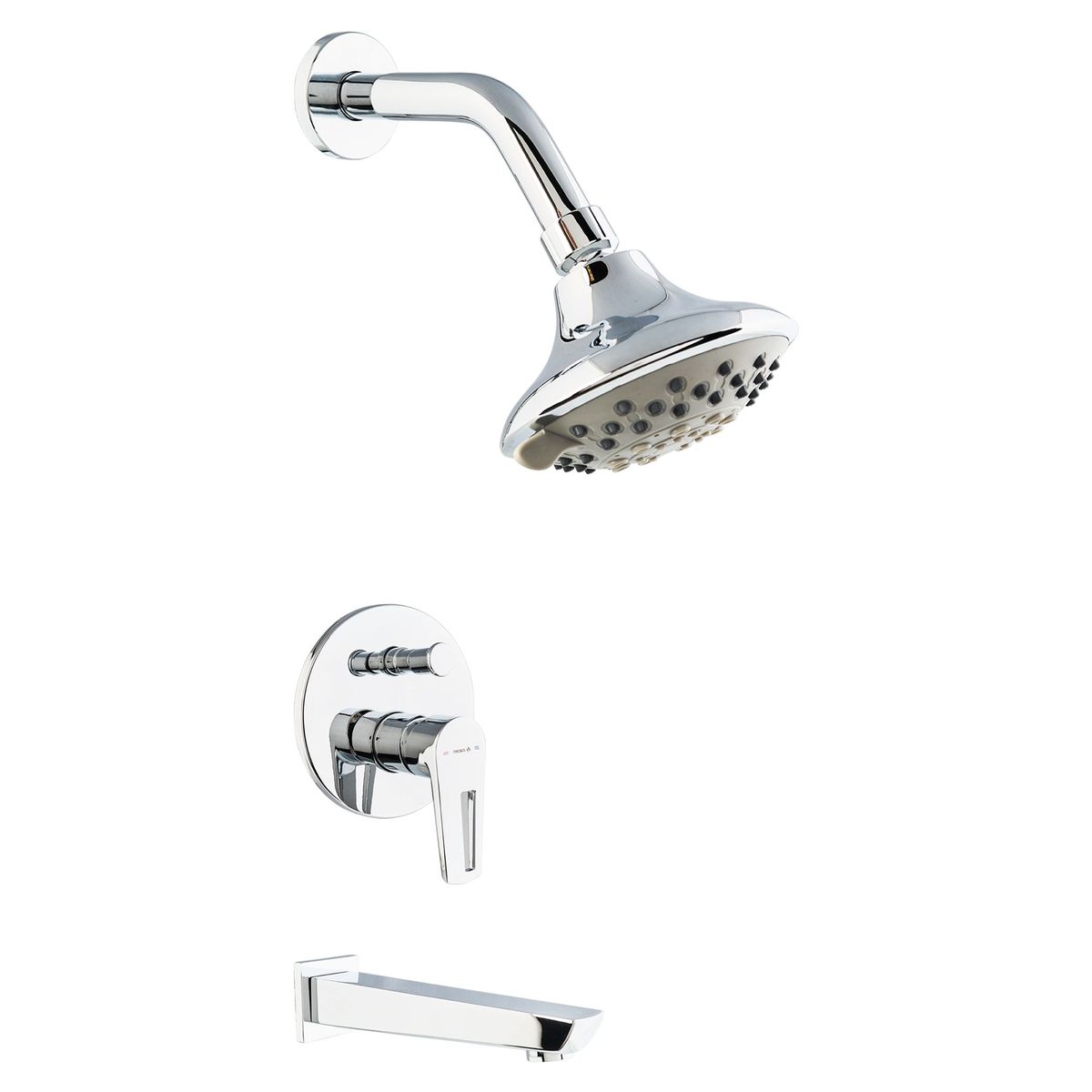 TREBOL - Mezcladora Monocomando para Ducha Tina