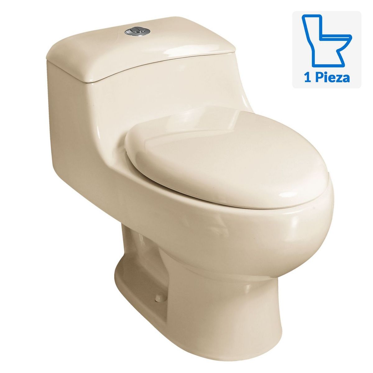 VAINSA - WC Inodoro Vainsa One Piece Mediterraneo Bone