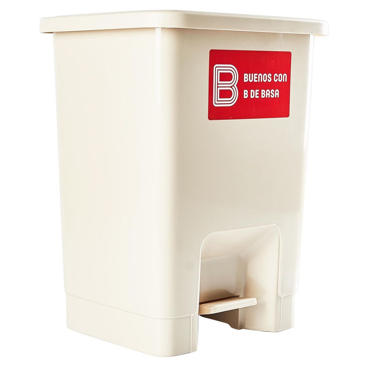 BASA - Basurero Automático Crema 10L