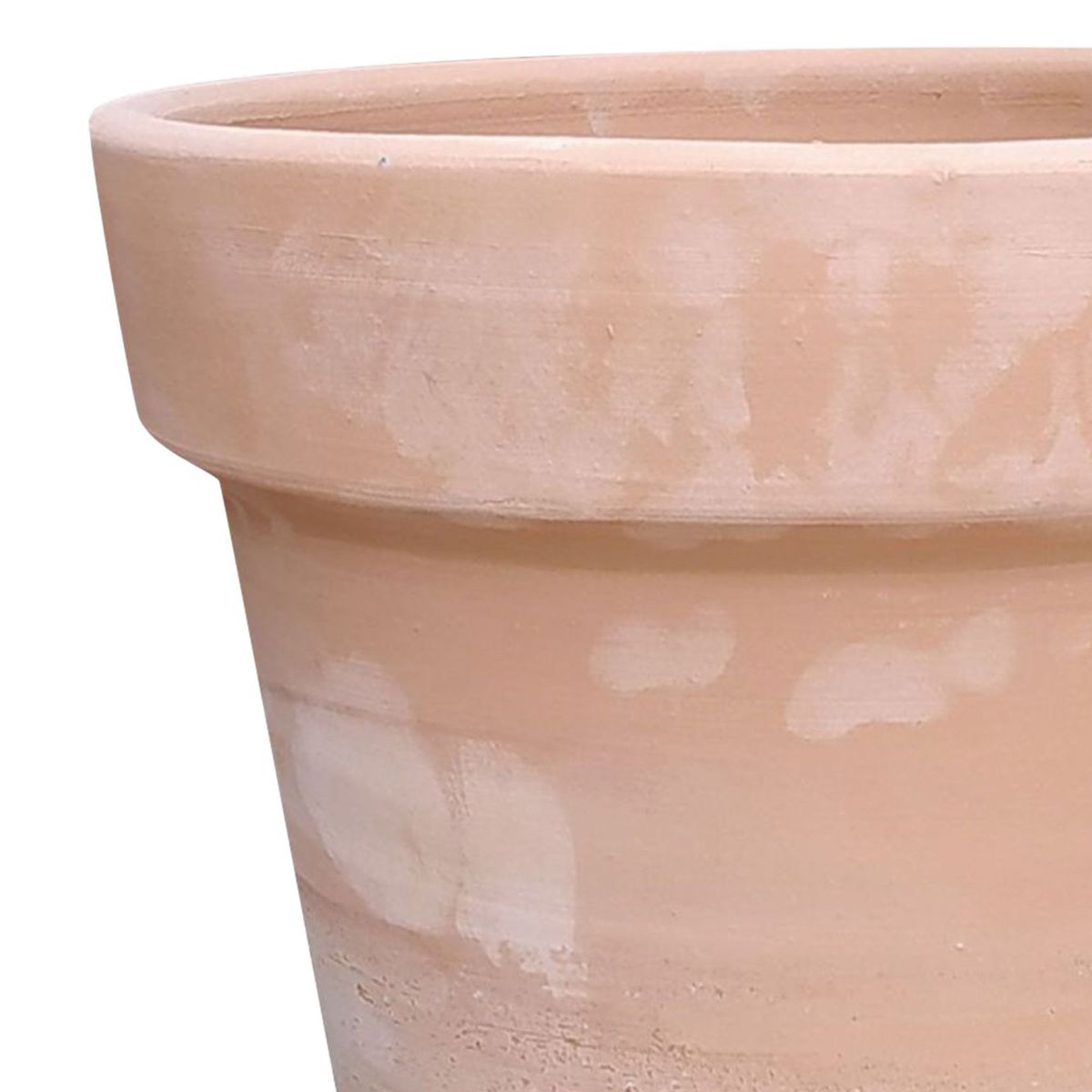 FAMA - Maceta Balde con Plato Naranja 30x33x