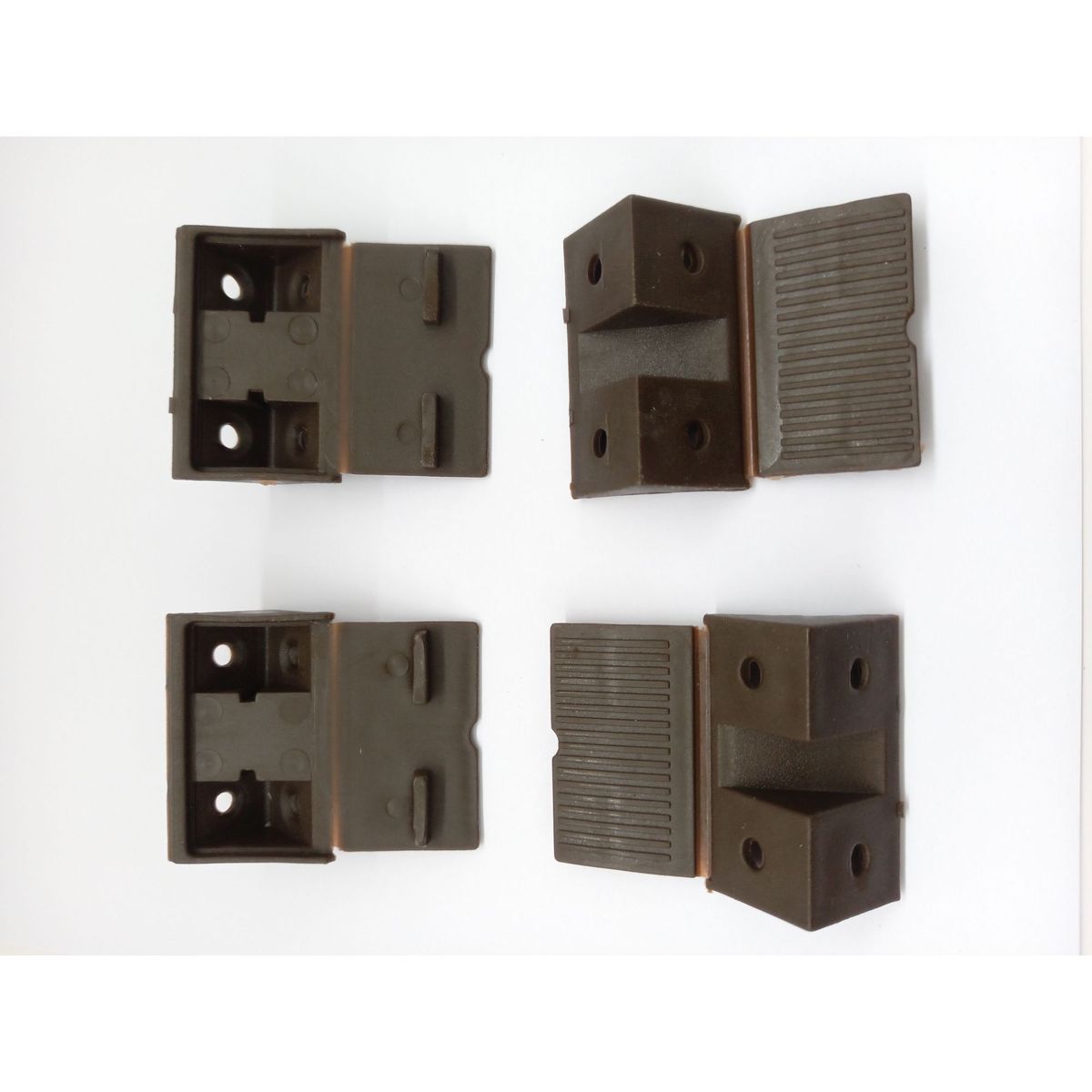 ZENDER - Unión Doble Wengue x 4 unid.