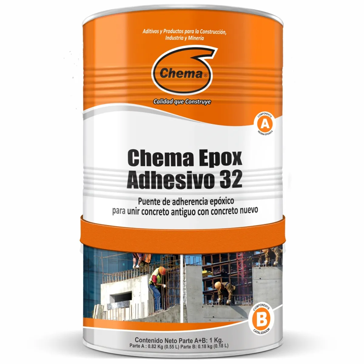 CHEMA - ADHESIVO 1KG CHEMA EPOX 32