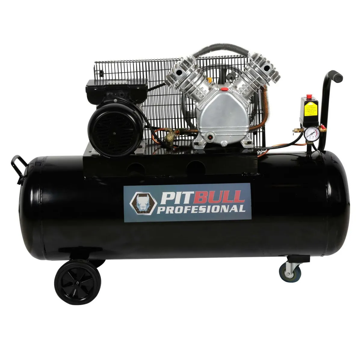 PITBULL PROFESIONAL - Compresor De Aire Pitbull Profesional 3HP 100 Lt