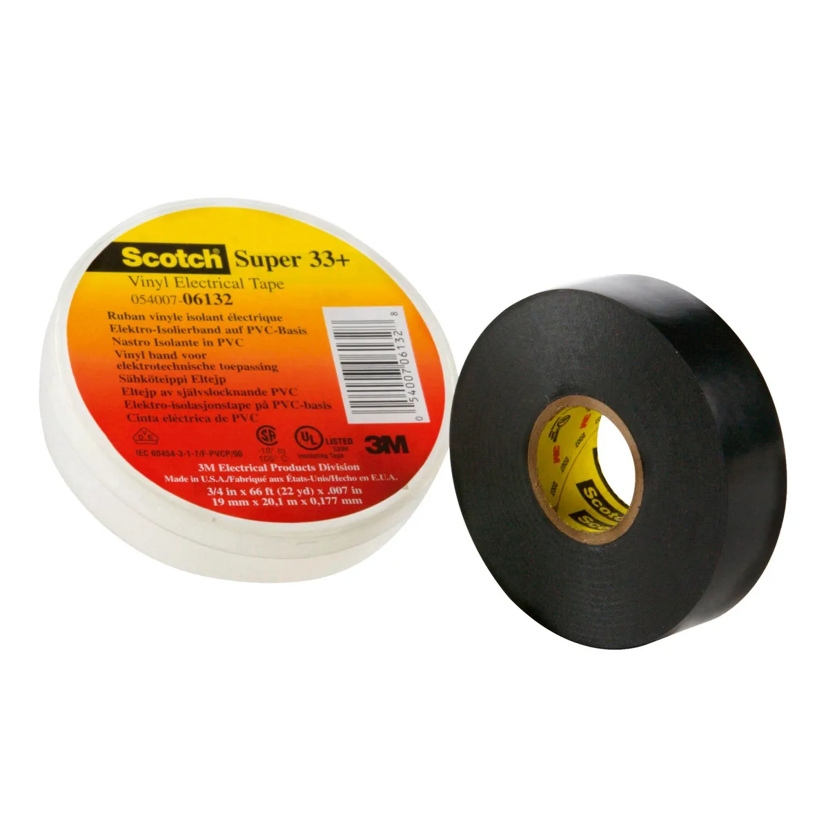3M - Cinta aislante Scotch Súper 33
