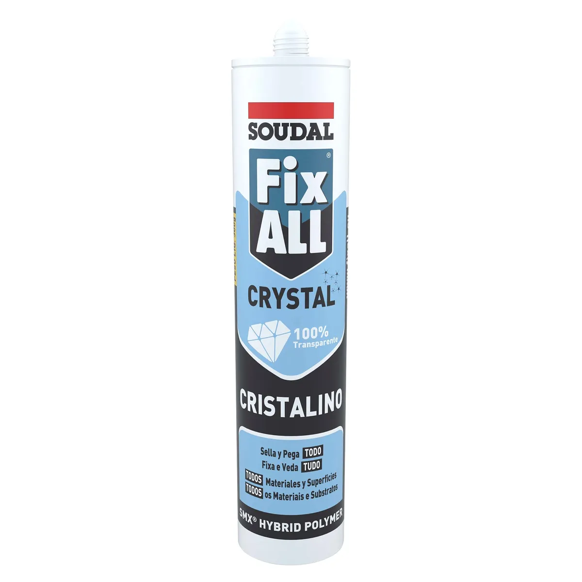 SOUDAL - Adhesivo Fix All Crystal 290ml