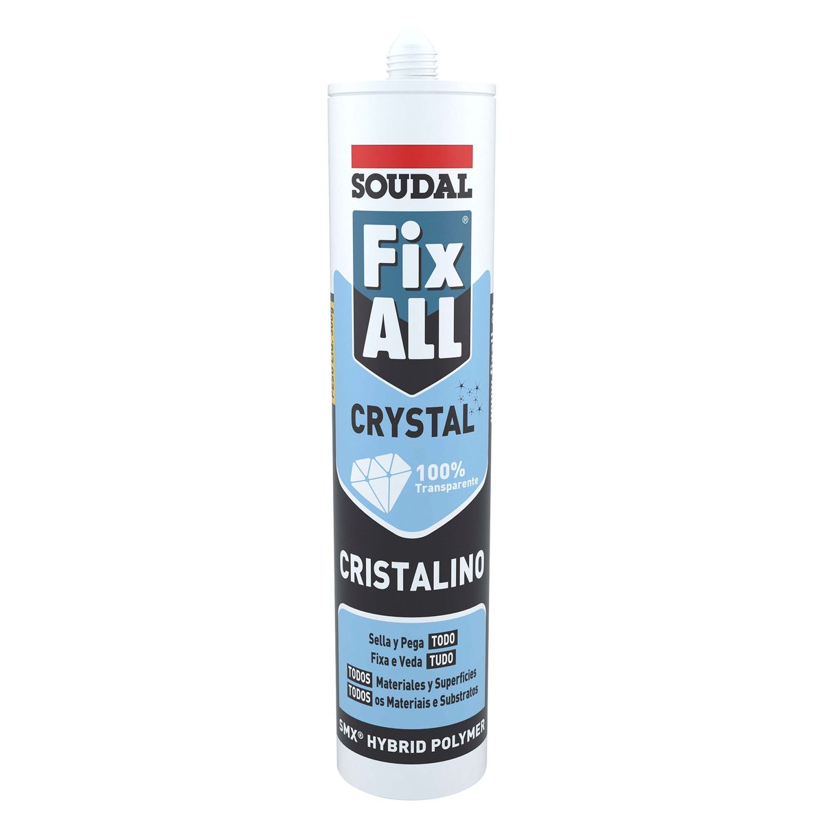 SOUDAL - Adhesivo Fix All Crystal 290ml