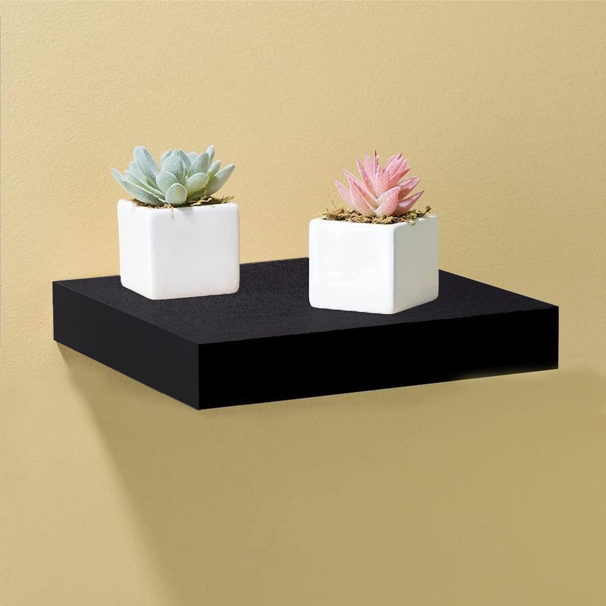 Repisa Flotante 23.5x23.5x3.8cm Negro, marca GENERICO - Foto Principal