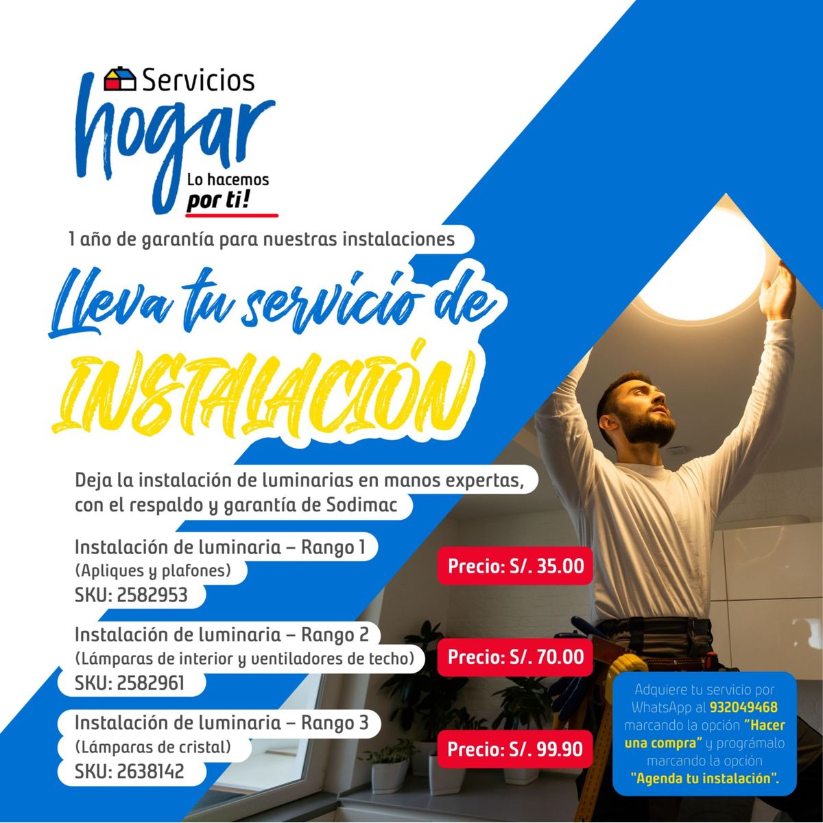 CIAMETSA - Spot Real Negro 1 Luz