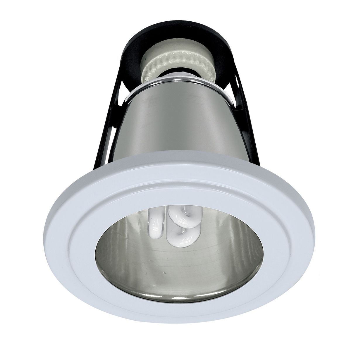 CIAMETSA - Spot Con Cristal Blanco 1 Luz