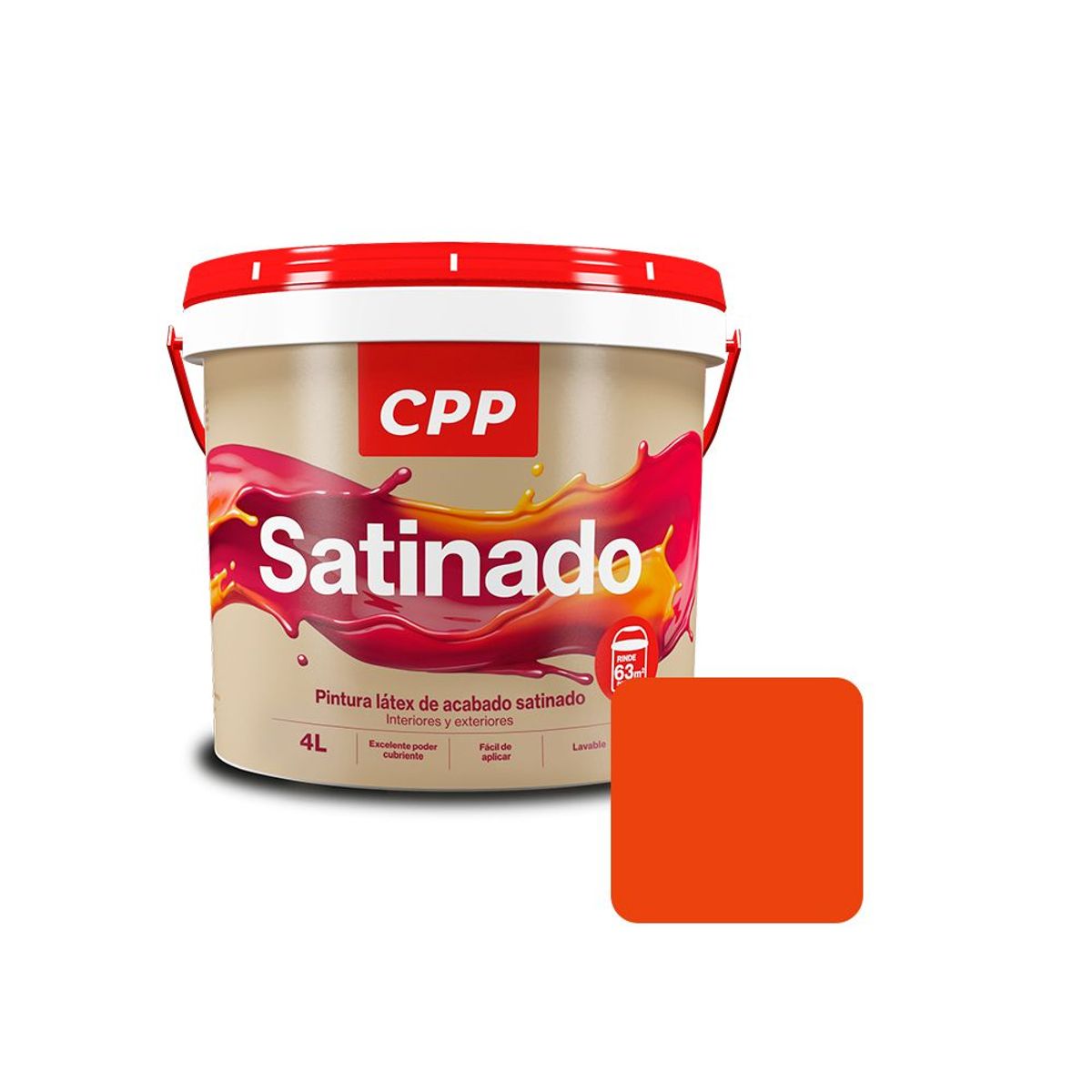 CPP - Pintura CPP Látex Satinado Sunset 1GL