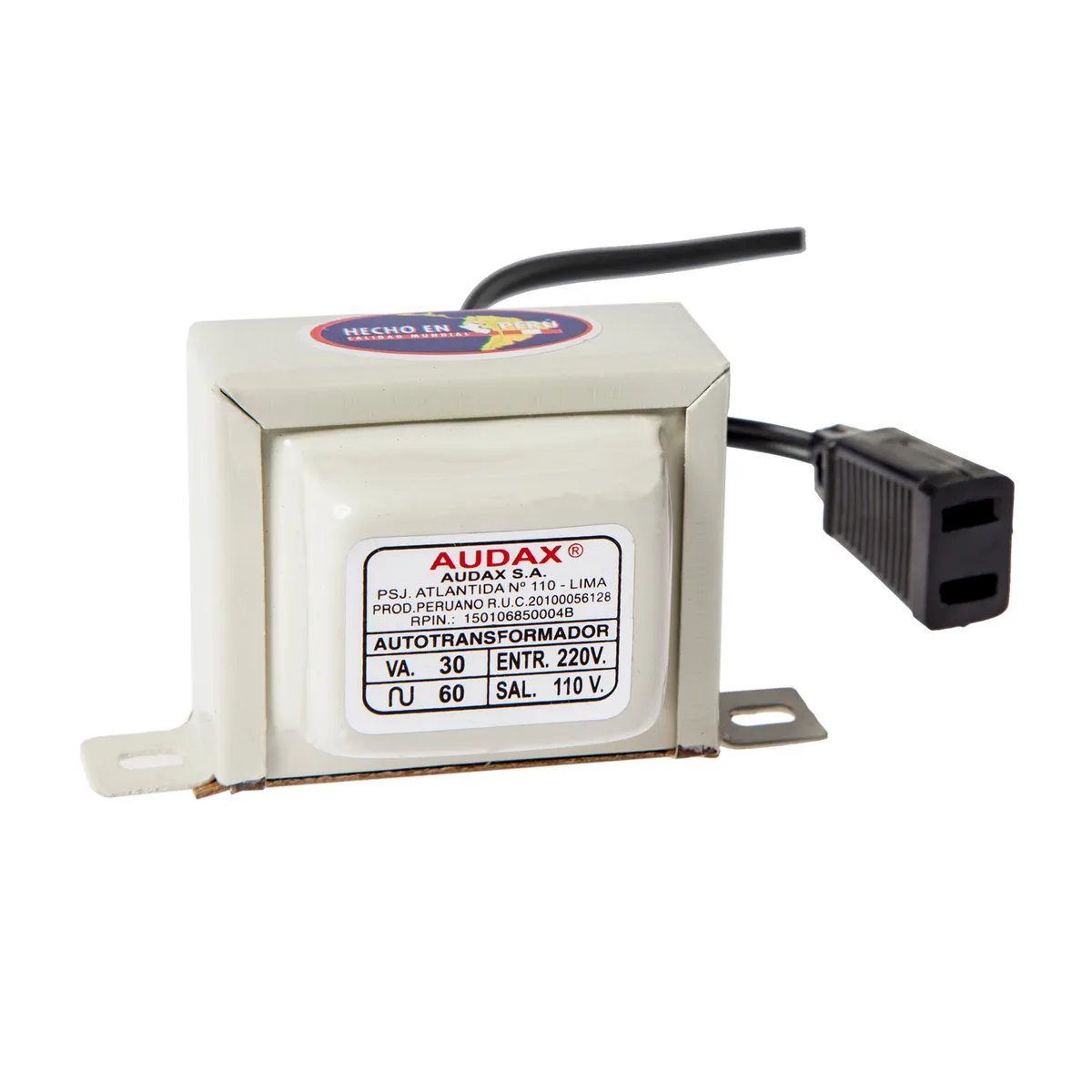 AUDAX - Autotransformador de corriente 30VA 220/110V Monofásico