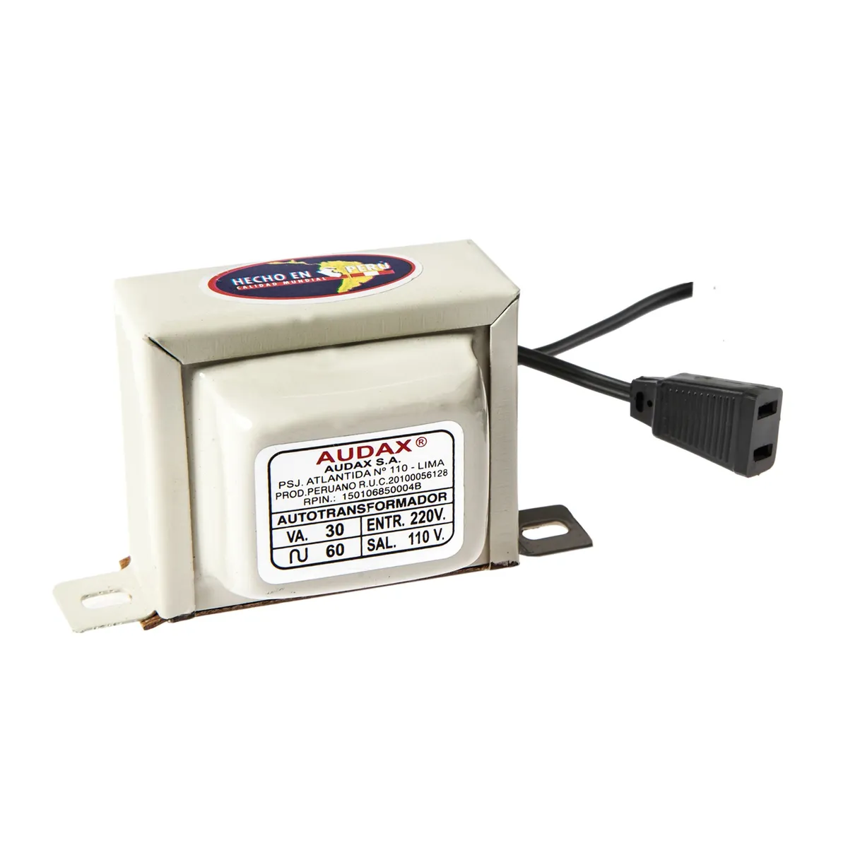 AUDAX - Autotransformador de corriente 30VA 220/110V Monofásico