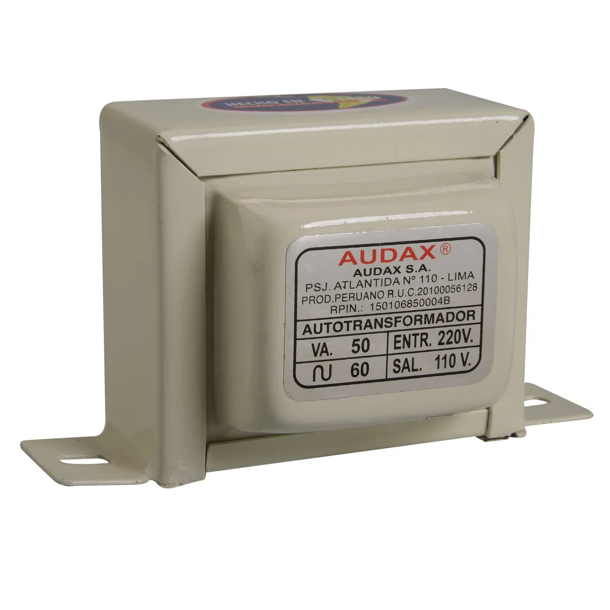 AUDAX - Autotransformador de corriente 50VA 220/110V Monofásico