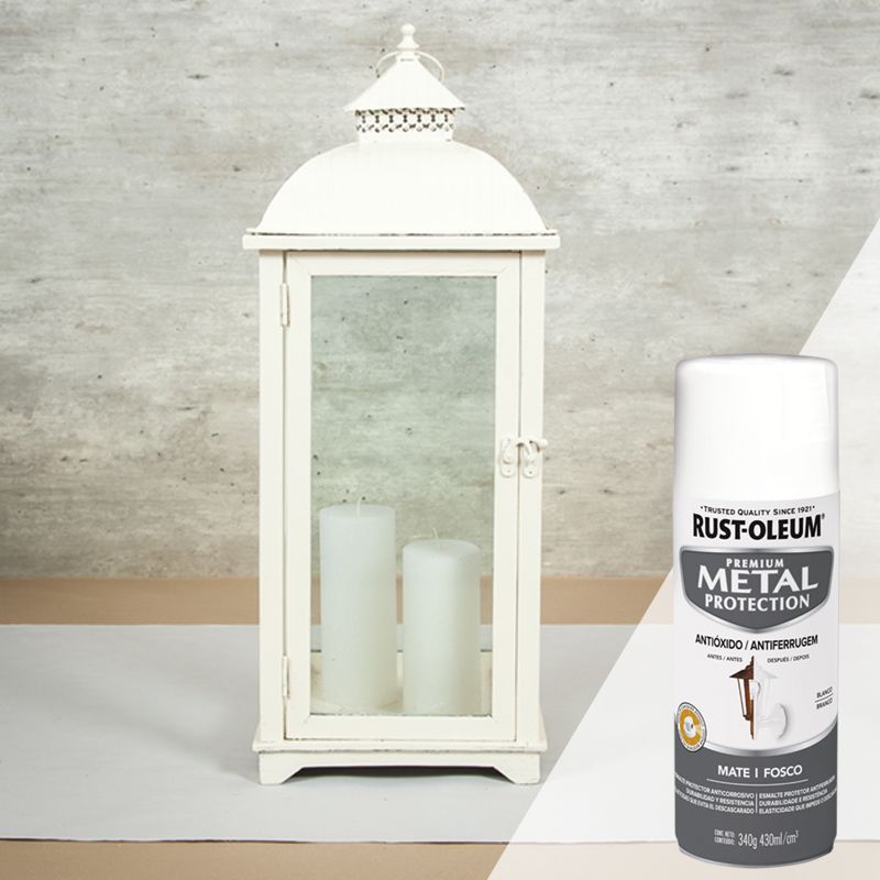  - Spray protector de superfices metalicas Mate Blanco 340 Gr