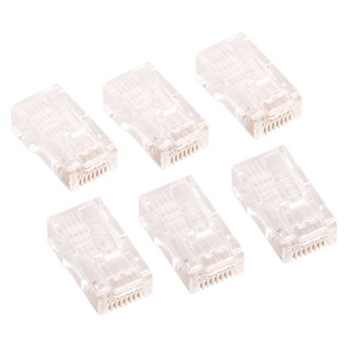 Pack x 6 Conectores RJ45 CAT6