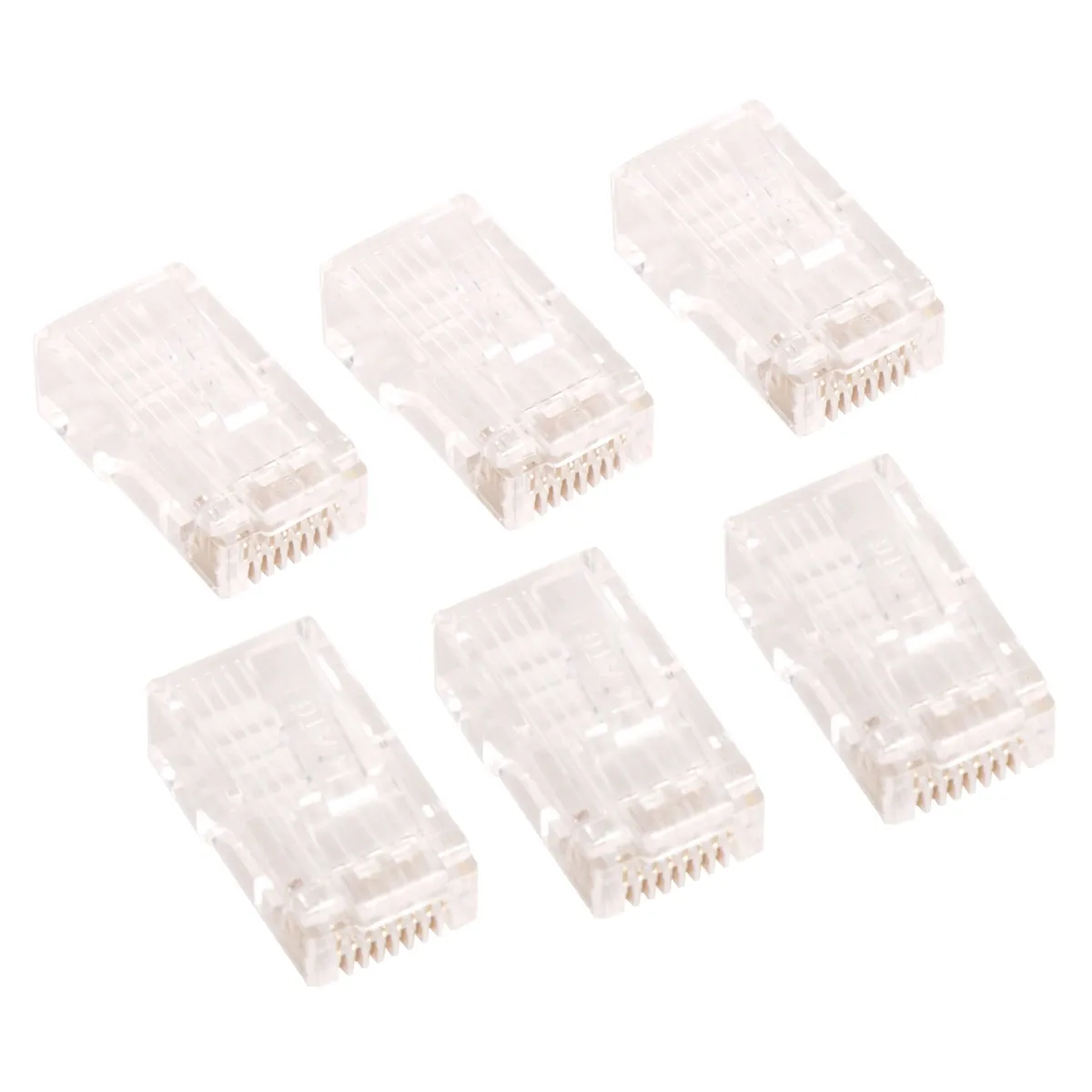 DIXON - Pack x 6 Conectores RJ45 CAT6