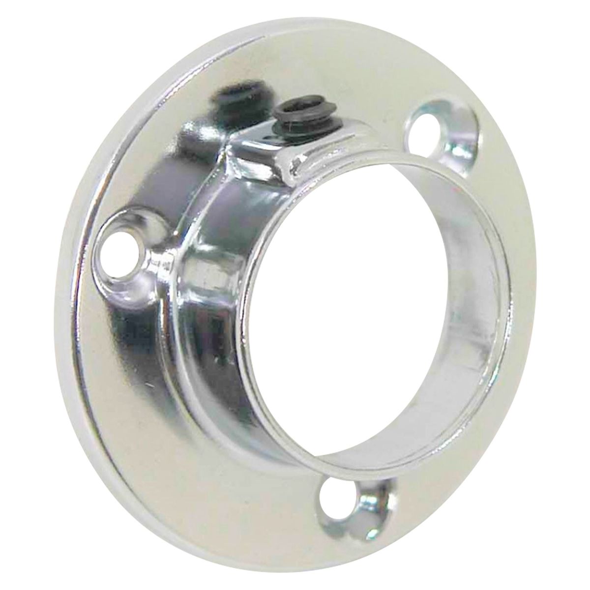 ZENDER - Canopla para Tubo Redondo Cromado 25 mm.