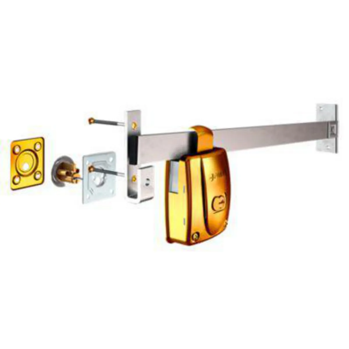 FORTE - Tranca de Alta Seguridad Dorado Forte